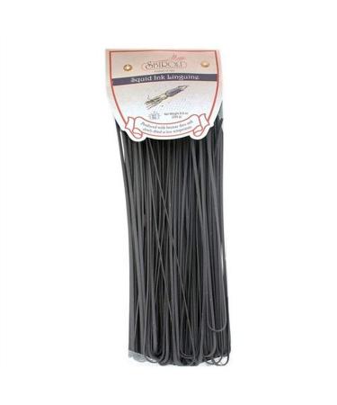 SBIROLI Linguine Squid Ink Flavor, 8.8 Ounce Squid Ink 1 pack
