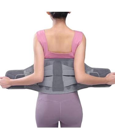 Back Support Belt Breathable Steel Plate Lumbar Support Brace for Lower Back Herniated Disc Back Brace Belt Lumbar Plate Support Lumbar Support Bracket - Buy Online on SooperMarket.com