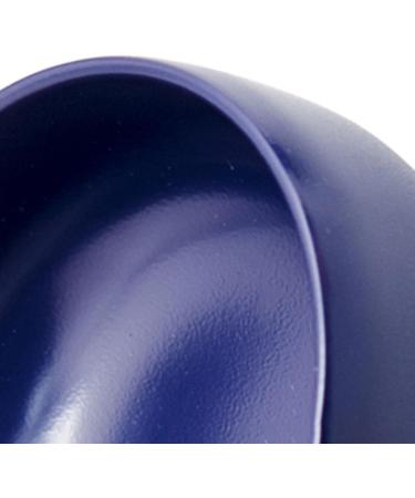 Beard Soap Cream Bowl Stainless Steel Shaving Soap Bowl with Lid Washable Multi Functional Trimming Foaming Soap Bowl Blue for Men Easy to Lather Wet Shave - Buy Online on SooperMarket.com