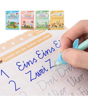 Magic Ink Copy Books for Kids | Reusable Handwriting Workbooks (A5) | Ideal for Preschoolers & Manuscript Practice - Buy Online on SooperMarket.com