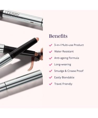 By Terry Ombre Blackstar 3-in-1 Eyeliner, Illuminator & Eyeshadow - Bronze Moon 0.058 oz | Highly Pigmented, Long Lasting Coverage - Buy Online on SooperMarket.com