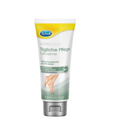 Scholl Expertcare daily foot cream - with 2% vitamin complex - ideal for rough and very dry feet - unfunded - quickly retracting - not fatty - 75 ml