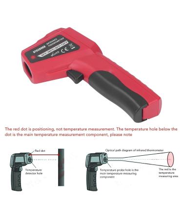 Infrared Thermometer - No Contact Temperature Meter with Backlit LCD for Food Processing - Buy Online on SooperMarket.com