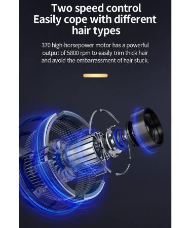 Pcivzxam Mens Trimmers Hair Clippers Electric Beard Trimmer Digital Display USB Rechargeable Cordless Hair Cutting - Buy Online on SooperMarket.com