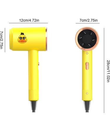Hair Dryer Household Hair Dryers High Power for Women 800W for Fast Drying 3 Speed Damage Free Hair with Constant Temperature Low Noise for Home Salon Travel - Buy Online on SooperMarket.com