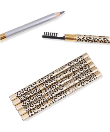 MUSISALY 2pcs Long Lasting Eyebrow Pencils Matte Eyeliner Pencil with Sharpener Eye Brow Pencils Kit Wooden - Buy Online on SooperMarket.com