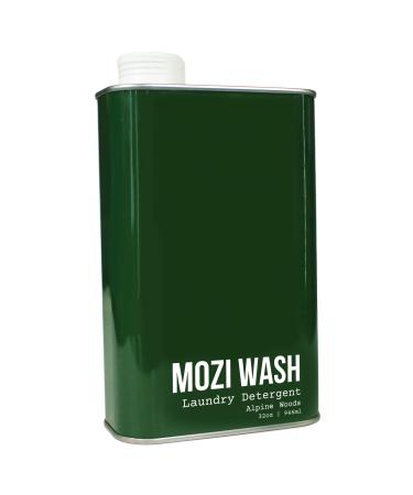 Laundry Detergent Liquid Alpine Woods 50+ Loads Concentrated Plant Based Cruelty & Dye Free Phosphate & Paraben Free Earth Friendly Long Lasting Fresh Scent 32 oz Recyclable Bottle