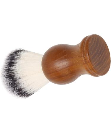 Professional Shaving Brush for Men - Wooden Handle Ideal for Home & Salon Use Perfect for All Beard Types - Buy Online on SooperMarket.com