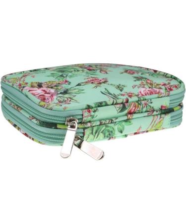 Katech Crochet Hook Case - Portable Travel Organizer with Web Pocket - Green - Buy Online on SooperMarket.com