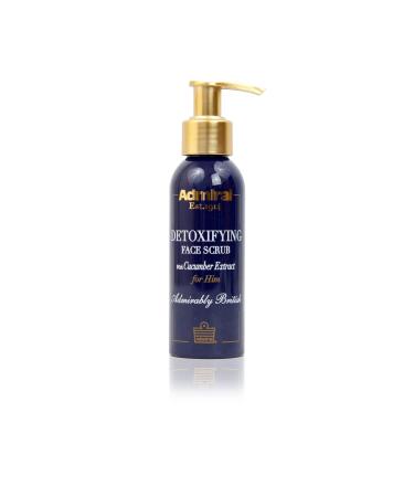 Admiral Male Grooming Detoxifying Facial Scrub with Cucumber Extract 3.4 Ounce