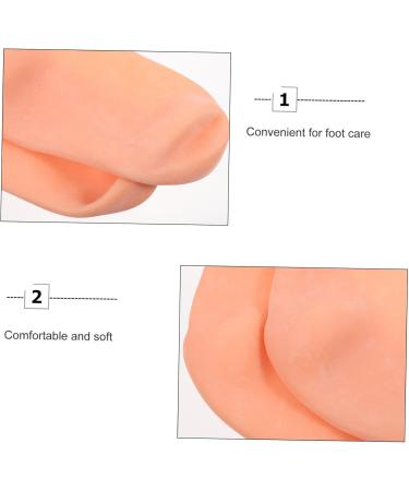 FOYTOKI 1 Pair Moisturizing Foot Cover Moisturizing Socks for Dry Foot Spa Moisturizing Socks Dry Foot Moisturizing Socks Moisturizing Socks for Cracked Heel Lotion Moisturizing Long Socks - Buy Online on SooperMarket.com