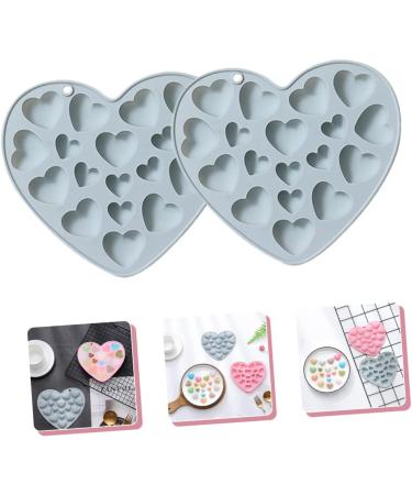 IMIKEYA 8 Pcs Mold Ice Cubes Chocolate Non- Stick Baking Tool Candy Chocolate Bottle Cooler Bag De para Gelatinas Candy Decor Hand Decor Baking Tools Biscuit Food Grade Silicone 17.1x15.1cmx4pcs Bluex4pcs - Buy Online on SooperMarket.com