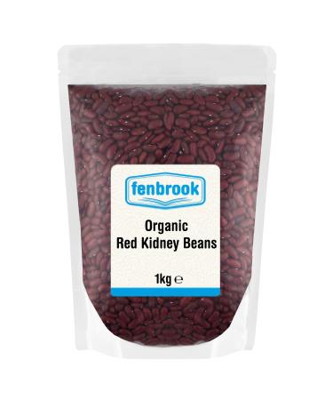 Organic Red Kidney Beans 1kg | Certified Organic by Fenbrook Organic