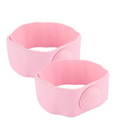 Ymiko Baby Belly Button Band  Umbilical Hernia Belt Baby 2Pcs Hernia Belt Hernia Treatment Children Infant Baby Umbilical Hernia Belt Fajeros Para Bebes Recien Nacidos(Pink)