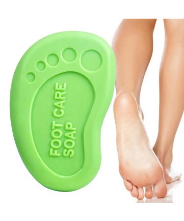 Foot Saop Handmade Soap with Green Tea Essence Oils Protects Skin From Jock Itch Athlete's Foot Relieves Foot Problems Mens Body Wash Foot Deodoranting for Soften Feet Bexdug