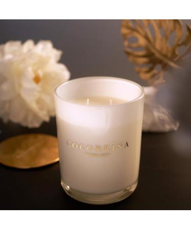 Cocorr na Clean Linen Candle - Natural Soy Wax 2 Wicks 46-Hour Burn Perfect Christmas Gift - 420g Fragrance in Glass - Buy Online on SooperMarket.com
