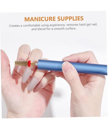 minkissy 2pcs Grinding Head Pedicure Drill Bits Nail Drill Heads Nail Polishing Head Nail Beauty Tools Toe Nail Drill Bits Gel Remover for Nails Nail Drill Bits Cuticle Set Acrylic Alloy 7X1.3CM As Shown - Buy Online on SooperMarket.com