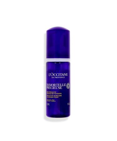 L'OCCITANE Immortelle Precious Foam 150ml | Vegan & 99% Readily Biodegradable | Natural Alternative to Retinol | Luxury & Clean Beauty Skincare for All Skin Types
