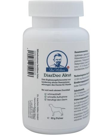 Dr. H lter DiarDoc Akut for Dogs | 60g Powder for Acute Diarrhea & Digestive Disorders - International Shipping Available - Buy Online on SooperMarket.com