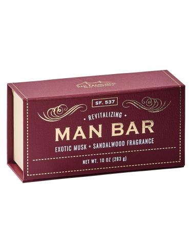 San Francisco Soap Co Man Bar 3-Piece Gift Set - Men's Grooming Essentials - Buy Online on SooperMarket.com