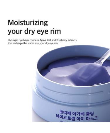 PETITFEE Agave Cooling Eye Patch (60 Pieces) - Skin-Fit, Moisturizing & Nourishing | 30 Pairs - Buy Online on SooperMarket.com