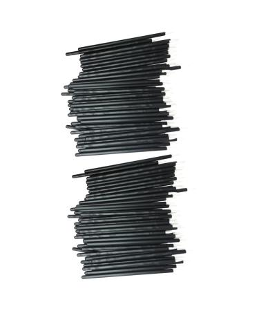 Baluue 200 Pcs Eye Makeup Tools Makeup Gadgets Eyeliner Brushes Fine Point Makeup