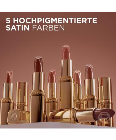 L'Or al Paris Lipstick 601 Worth It | Silky Finish 12-Hour Moisture & 75% Nourishing Ingredients | Color Rich Satin Nude - Shop Now! - Buy Online on SooperMarket.com