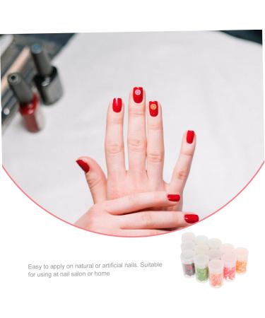Healeved 12 Boxes Nail Art Accessories Fruit Slices Resin Charms Slices Mini Accessories Nail Fruit Resin Making Charms Nail Art Supplies Lip Gloss Decor Polymer Clay Material Soft Pottery 14.2X8.8X2.5CM Assorted Color - Buy Online on SooperMarket.com