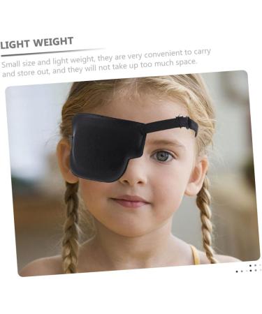 ORFOFE 6 Pcs Single Eye Mask Blindfolds for Adults Small Eye Patch Lazy Eye Masks Soft Eye Polyester - Buy Online on SooperMarket.com
