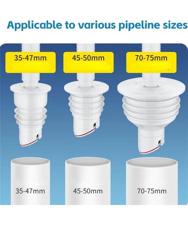 Drain Seal Drainages Solution Drain Anti-Odor Sealing Rings Drain Seal Stop For Kitchen & Bathroom Drain Seal Drainages Solution Drain Anti-Odor Sealing Rings Drain Gray 45 to 50mm - Buy Online on SooperMarket.com