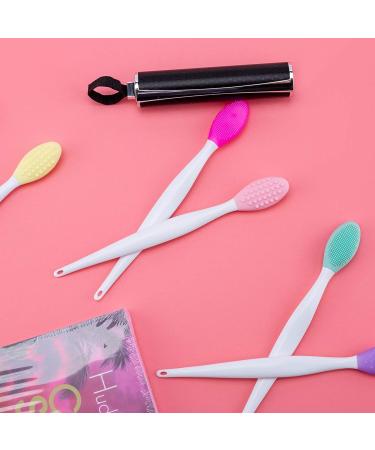 Silicone Lip Brush Double-sided Lip Brush Soft Cleaning Lip Brush Beauty Tool For Smoother Skin Cleaning Brush Set - Buy Online on SooperMarket.com