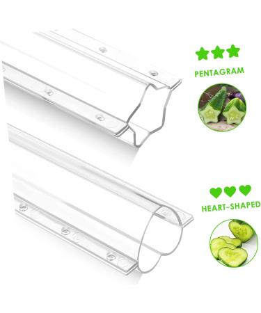 Gogogmee 4pcs Garden Cucumber Star Candy Shaped Growth and Plangting Vegetables Rigid Growing Vessel - Buy Online on SooperMarket.com