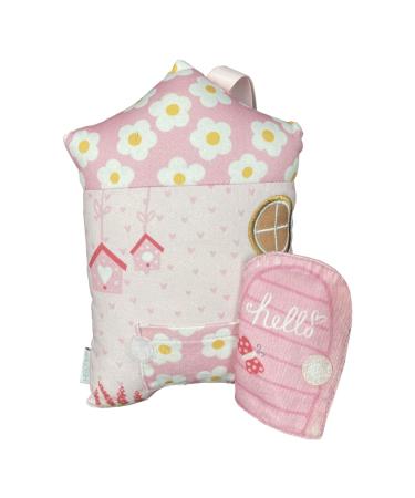 Splosh Tooth Fairy House Pink - Magical Tooth Fairy Pillow with Fairy Door to Place Lost Tooth Special Tooth Fairy Gifts for Girls Boys and Toddlers Tooth Fairy Bag to Celebrate Every Lost Tooth