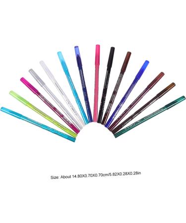 HAPINARY 14pcs Eyeshadow Pencil Set Eye Makeup Accessory Makeup Pencil Eyeliner Drawing Pencil Girl Eyeliner Pencil Eye Lining Pencil Makeup Eye Liner Pencil Cosmetics Pencil - Buy Online on SooperMarket.com