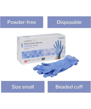 McKesson Confiderm 3.5C Nitrile Latex-Free Small Exam Gloves - Chemo Tested, Powder-Free, 200/BX - Buy Online on SooperMarket.com