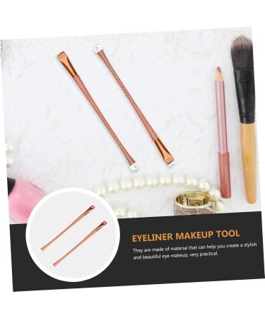 MUSISALY 2pcs Eyeliner Brush Angled Eyeliner Eye Brush Eyeliner Makeup Tool Eyebrow Makeup Brush Plastic - Buy Online on SooperMarket.com