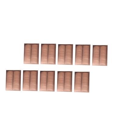 FOMIYES 25 Sheets Double Eyelid Sticker Invisible Eye Stickers Bathrobes for Girls Invisible Double Eyelid Tape The Tape Big Eye Tools Stereotypes Eye Patch Woman Medical Tape