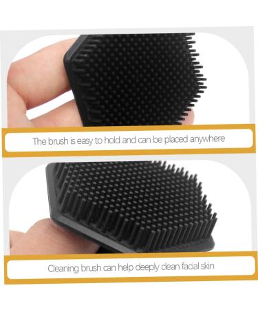 Buy NOLITOY Silicone Hair Massage Brush & Bath Scrubber - Exfoliate & Relax Anywhere - Buy Online on SooperMarket.com