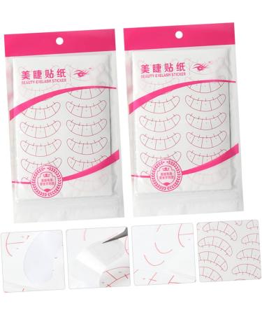 Healeved 20 Sheets Eyelash Positioning Paper Woman Eyelashes Sticker Eyelashes Positioning Pad Eyelashes Positioning Stickers Sticker Grafted Eyelashes Grafted Eyelashes Sticker - Buy Online on SooperMarket.com