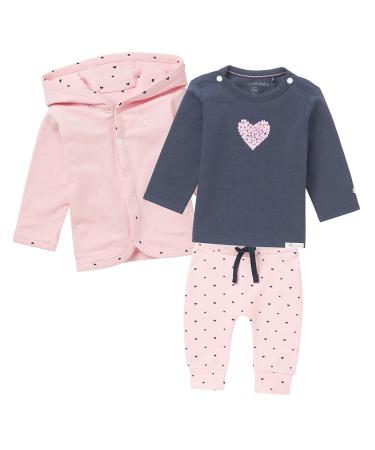 Noppies Baby and Kids Unisex Jeans Comfort 6-9 Months Light Rose 1 (Set of 3)