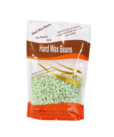 Bakemoro 300 g of wax wax beans for hair removal full body hot film hard depilatory growth pearls for waxed heater durable easy to use G 305 g (1 Pack)