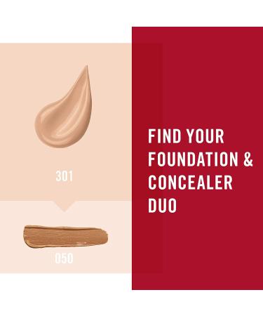 Rimmel Match Perfection Foundation 301 Warm Honey - Flawless Coverage for All Skin Tones - Buy Online on SooperMarket.com