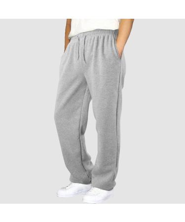 Shop Rumaozia Men's Baggy Jogging Pants - Breathable Cotton Sweatpants Wide Leg Sports & Yoga Pants (3XL) - Perfect for Training & Comfort - Buy Online on SooperMarket.com