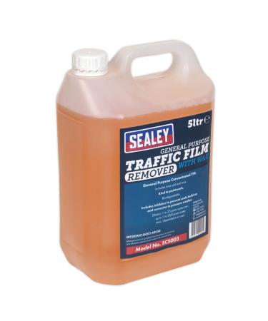 Sealey SCS003 TFR Detergent with Wax Concentrated 5L Orange 5l Orange