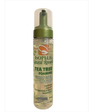 Isoplus Isoplus natural remedy olive oil foaming wrap set lotion 8.5 oz  8.5 Ounce