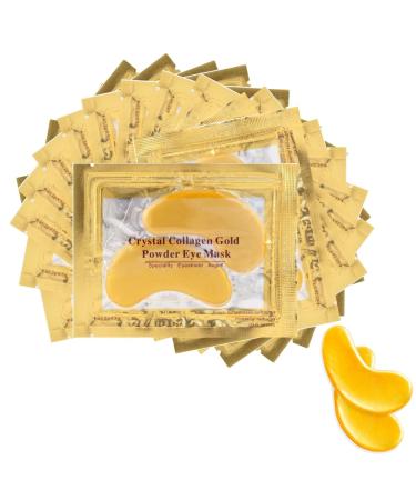 Gold Eye Mask Gold Under Eye Patches Under Eye Masks Women Undereye Mask 18 Pairs Under Eye Treatment Masks Gold Under Eye Treatment Mask Reducing Dark Circles Moisturizing Anti-Wrinkle