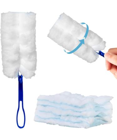 30Pcs Duster Refills with 1 Short Handle Disposable Cobweb Duster Heads Static Dust Removal Dusting Tools Hand Dusters for Cleaning Furniture Blinds Ceiling Fans Dusters for Cleaning Cobweb - Buy Online on SooperMarket.com
