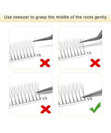 Buy 3D 4D 5D 6D Finished Eyelash Extensions - Volume Oxtensions 0.07 0.10 | International Shipping Available - Buy Online on SooperMarket.com
