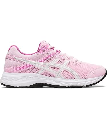 ASICS Kid's Contend 6 Grade School Running Shoes - Size 1.5 Big Kid - Cotton Candy/White - Buy Online on SooperMarket.com