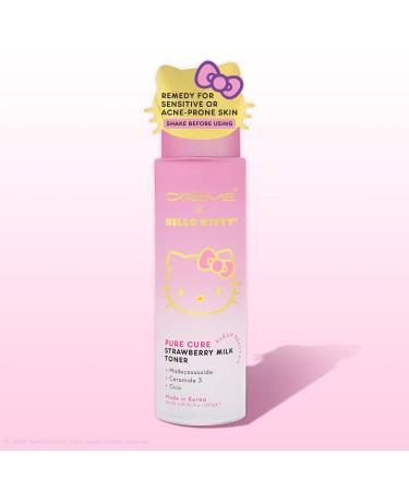 Buy Cr me Shop x Hello Kitty Strawberry Milk Toner - Klean Beauty | International Shipping Available - Buy Online on SooperMarket.com